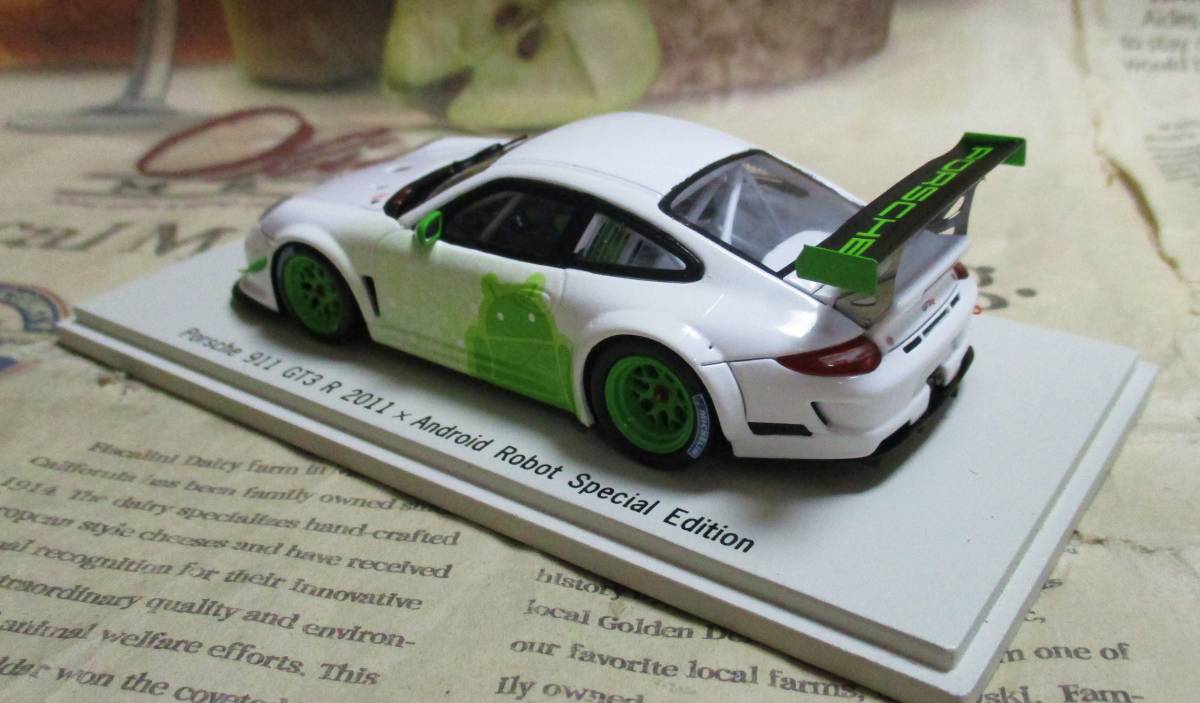 ☆激レア絶版*世界100台*SPARK*1/43*Porsche 911 GT3 R 2011 ☆激レア絶版*世界100台*SPARK*1/43*Porsche 911 GT3 R 2011