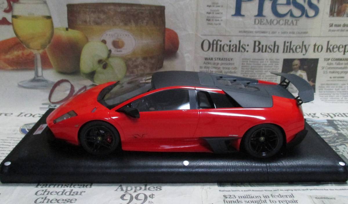 ☆絶版☆世界26台*MR*1/18*Lamborghini Murcielago LP670-4 SV ミダス