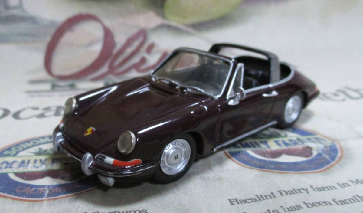 ★激レア絶版*DANHAUSEN/AMR*1/43*Porsche 911T Targa ダークブラウン*ポルシェ≠BBR,MR_画像1