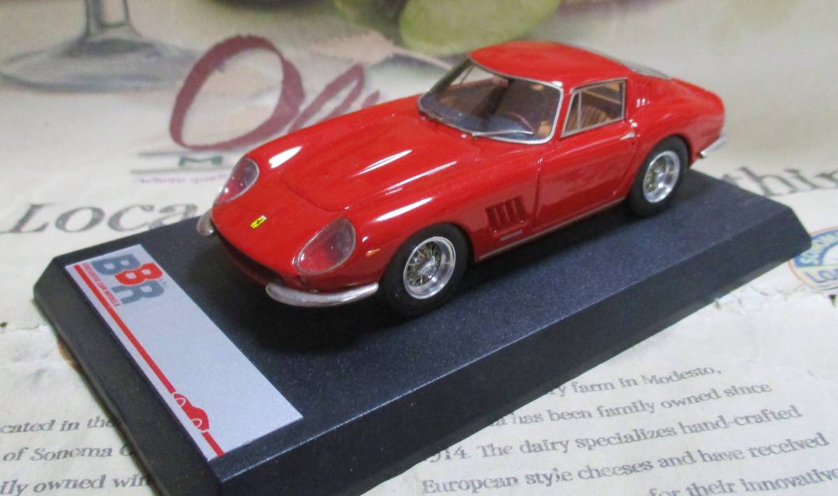 ★激レア絶版★BBR*1/43*1965 Ferrari 275 GTB レッド*フェラーリ≠MR