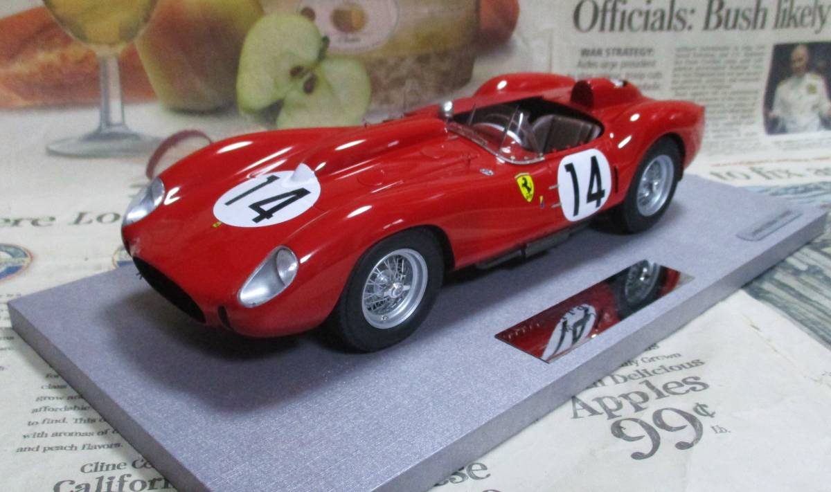*絶版*世界800台*BBR*1/18*Ferrari 250 TR #14 1958 Le Mans≠MR