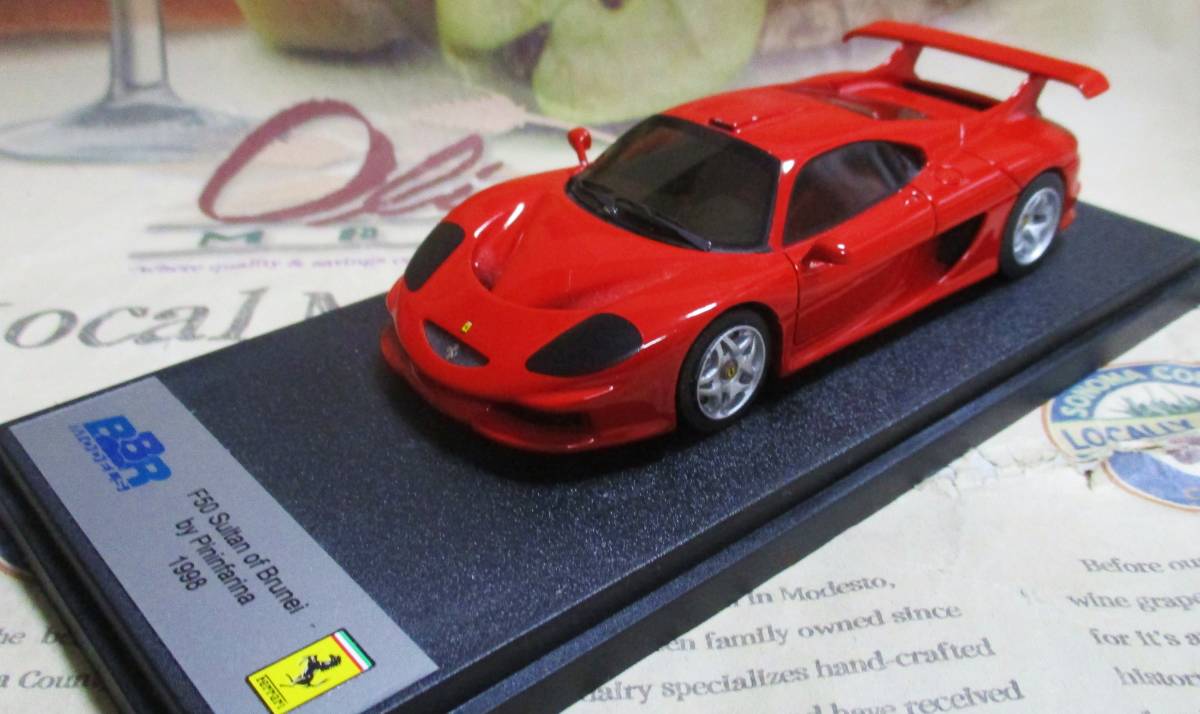 Yahoo!オークション - ☆激レア絶版*BBR*1/43*Ferrari F50 S...
