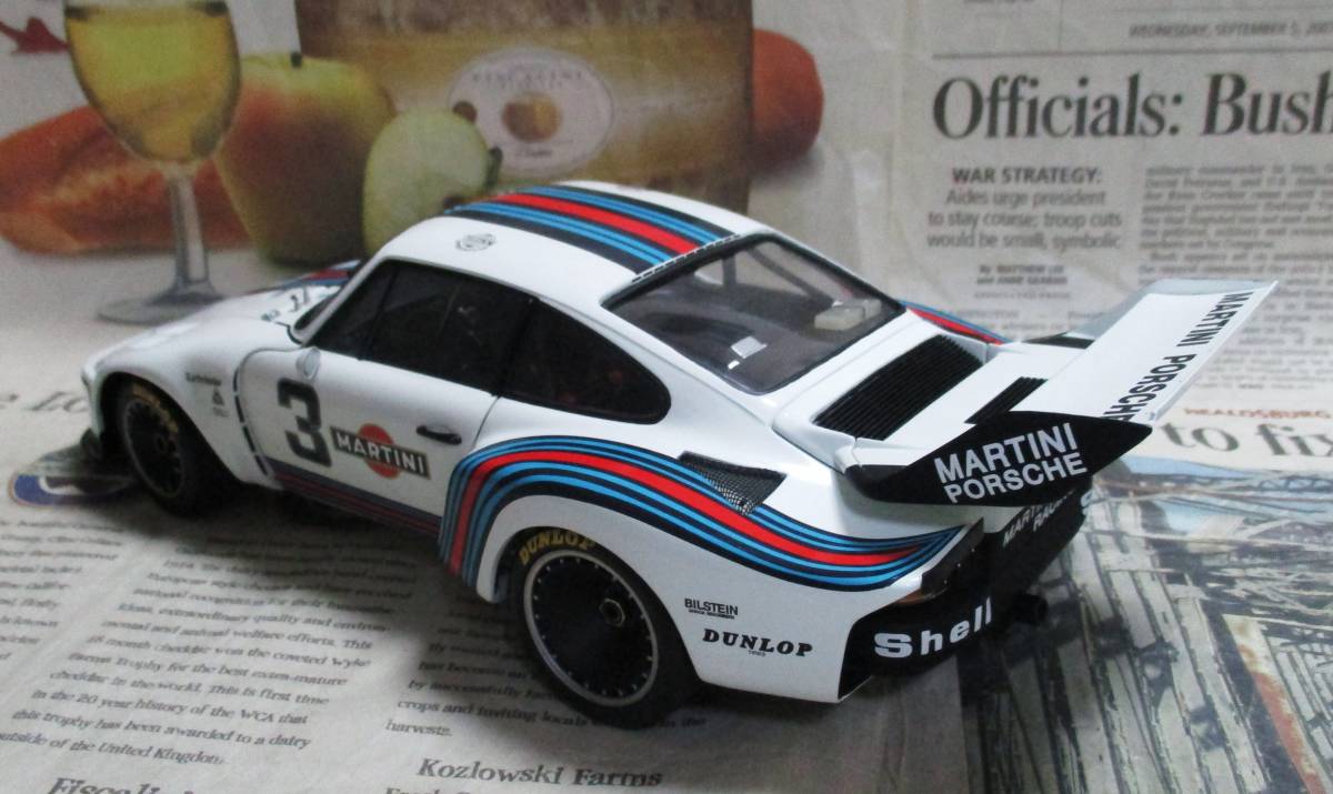 ★激レア絶版*EXOTO*1/18*1976 Porsche 935 Turbo #3 Martini 1976 Dijon 6h≠BBR
