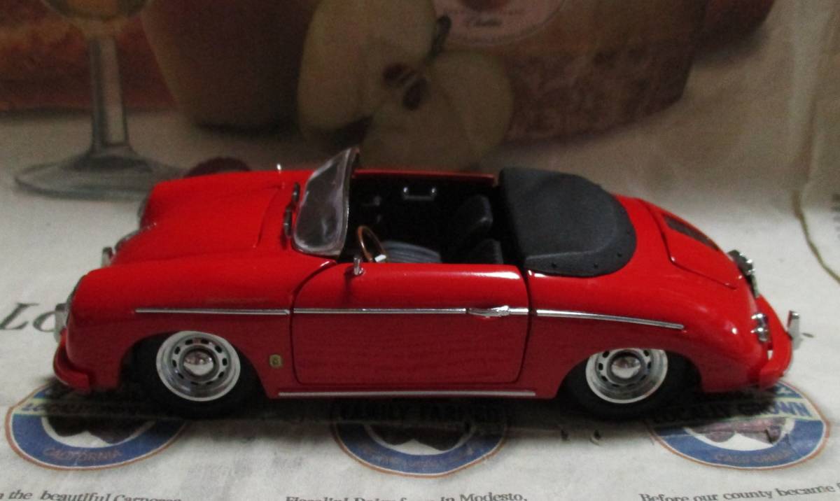* ultra rare out of print *Asahi Collection*1/24*1956 Porsche 356A Speedster red * Porsche 