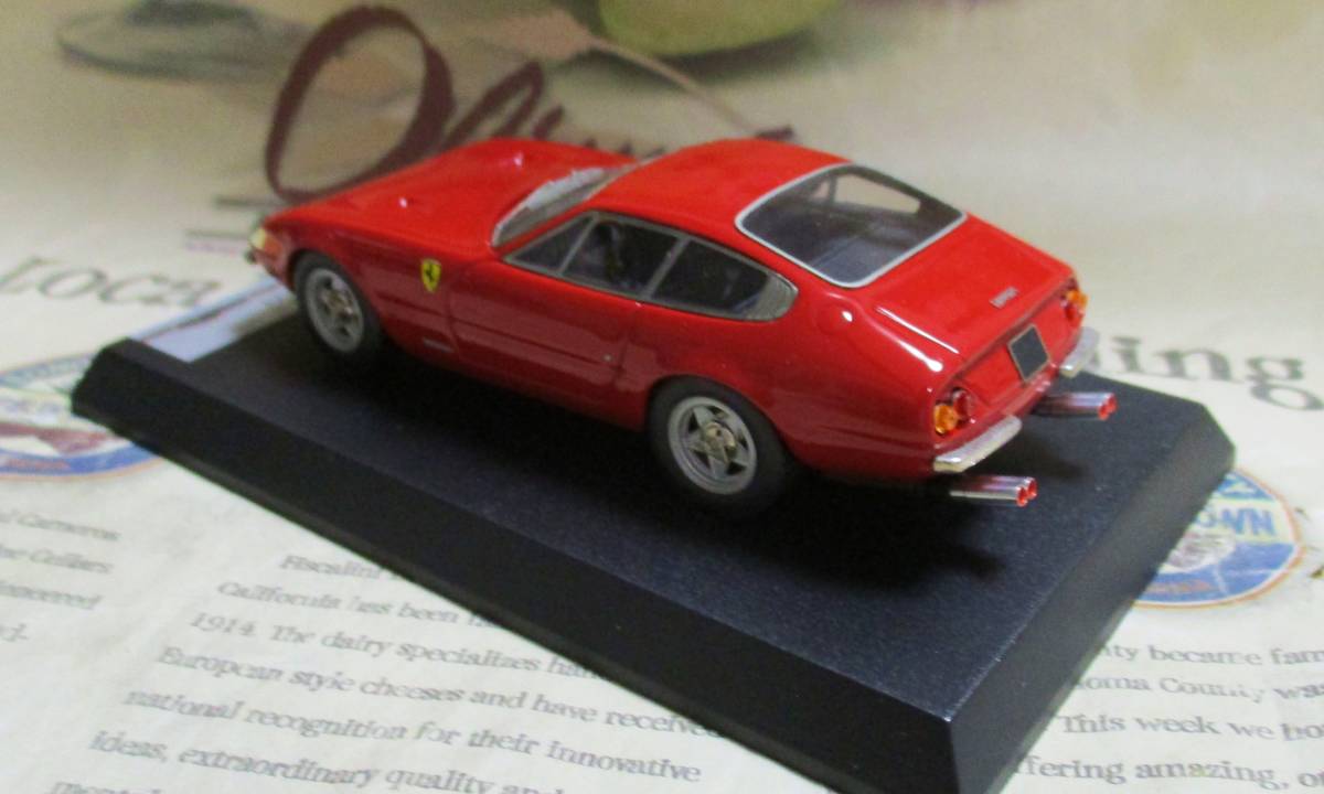 * ultra rare out of print *BBR*1/43*Ferrari 365 GTB4 Daytona Street 1971 red * Ferrari ≠MR