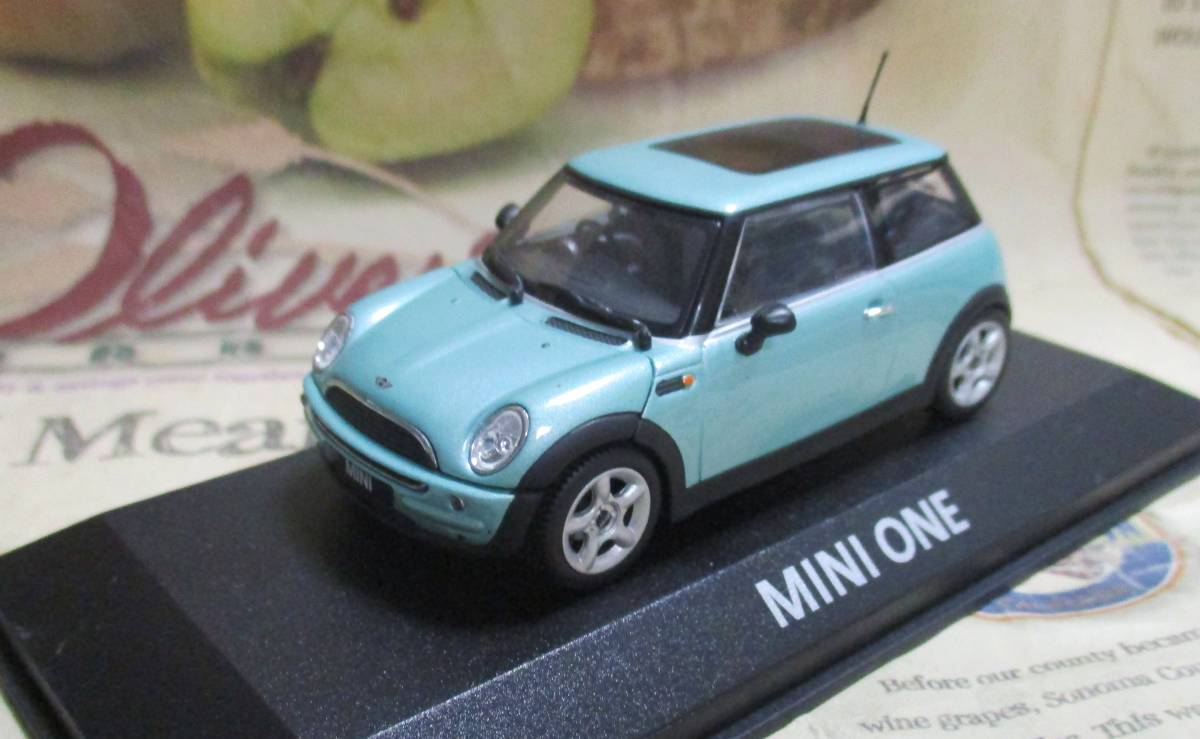 ★激レア非売品*Minichamps PMA*1/43*Mini Cooper Mini One ライトグリーンメタリック