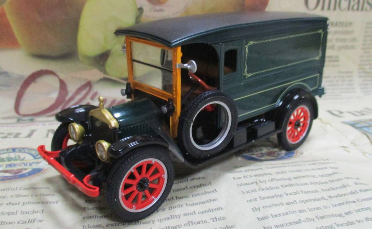 * rare out of print *Signature Models*1/32*1920 Ford Delivery Van dark green / black ≠ Franklin Mint 