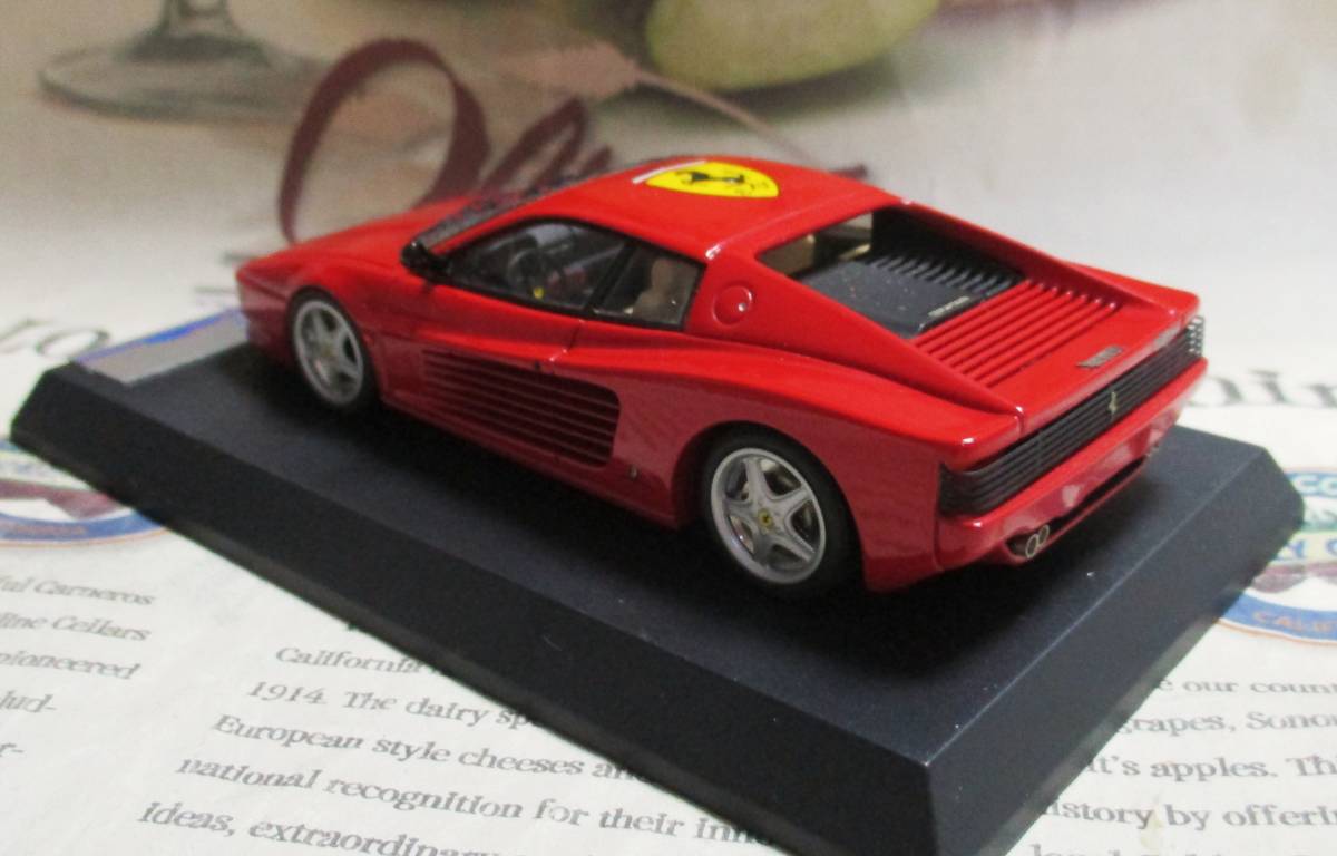 売れ筋新商品 レア絶版 BBR 1 43 1992 Ferrari 512TR レッド