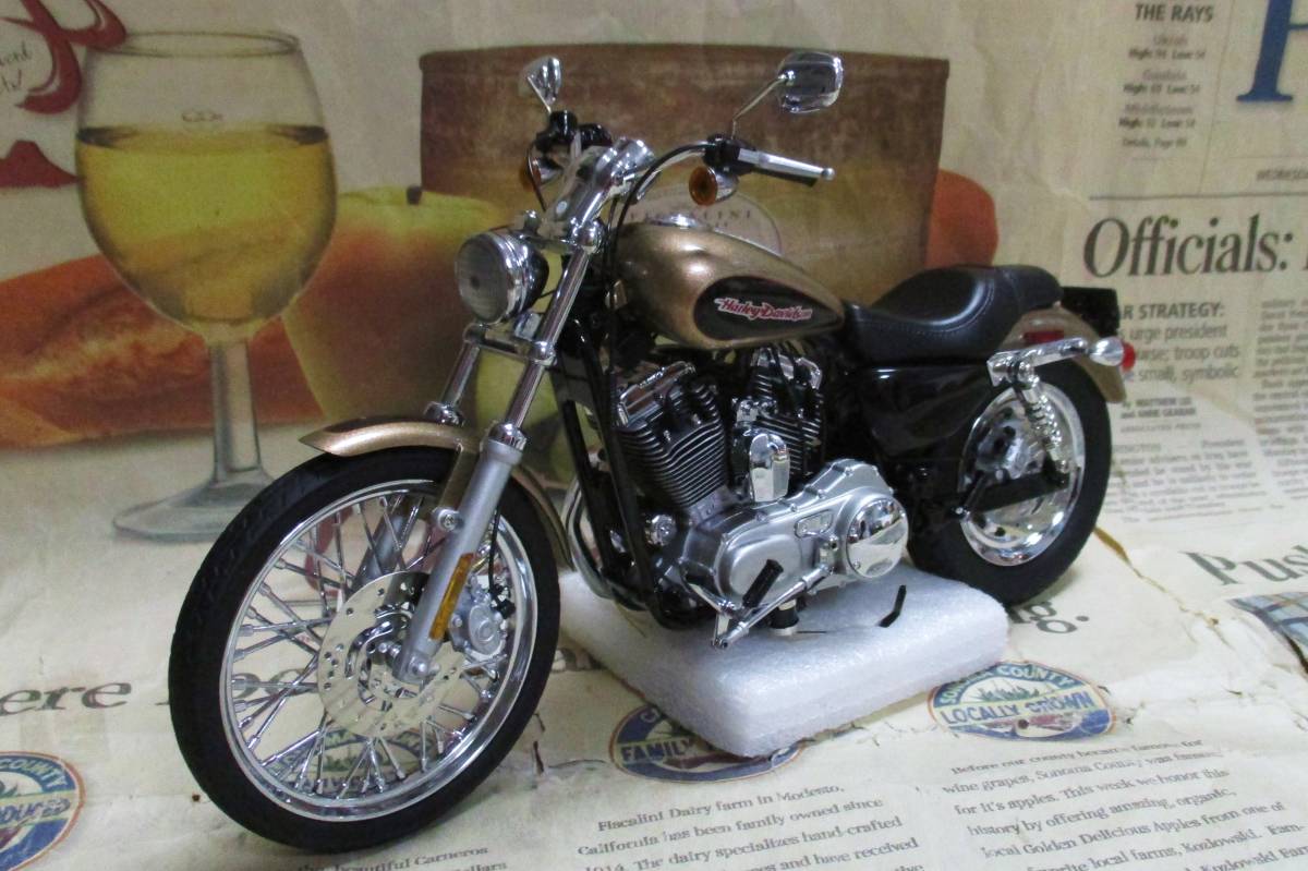 ★絶版-フランクリンミント*ハーレー*1/10*2004 Harley-Davidson XL 1200C Sportster 1200 Custom
