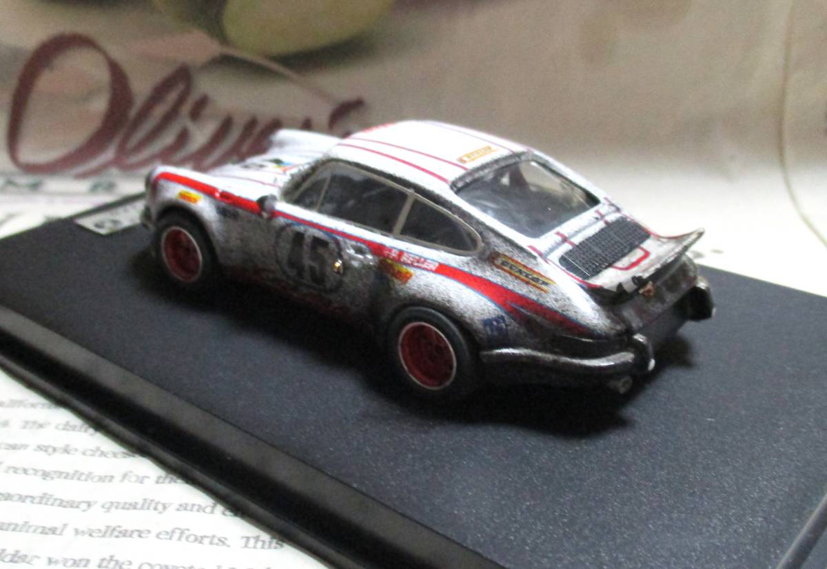 *激レア絶版*プロ製作*AMR*1/43*Porsche 911 Carrera RSR #45 Kremer 1973 Le Mans 24h*ポルシェ≠BBR,MR_画像2
