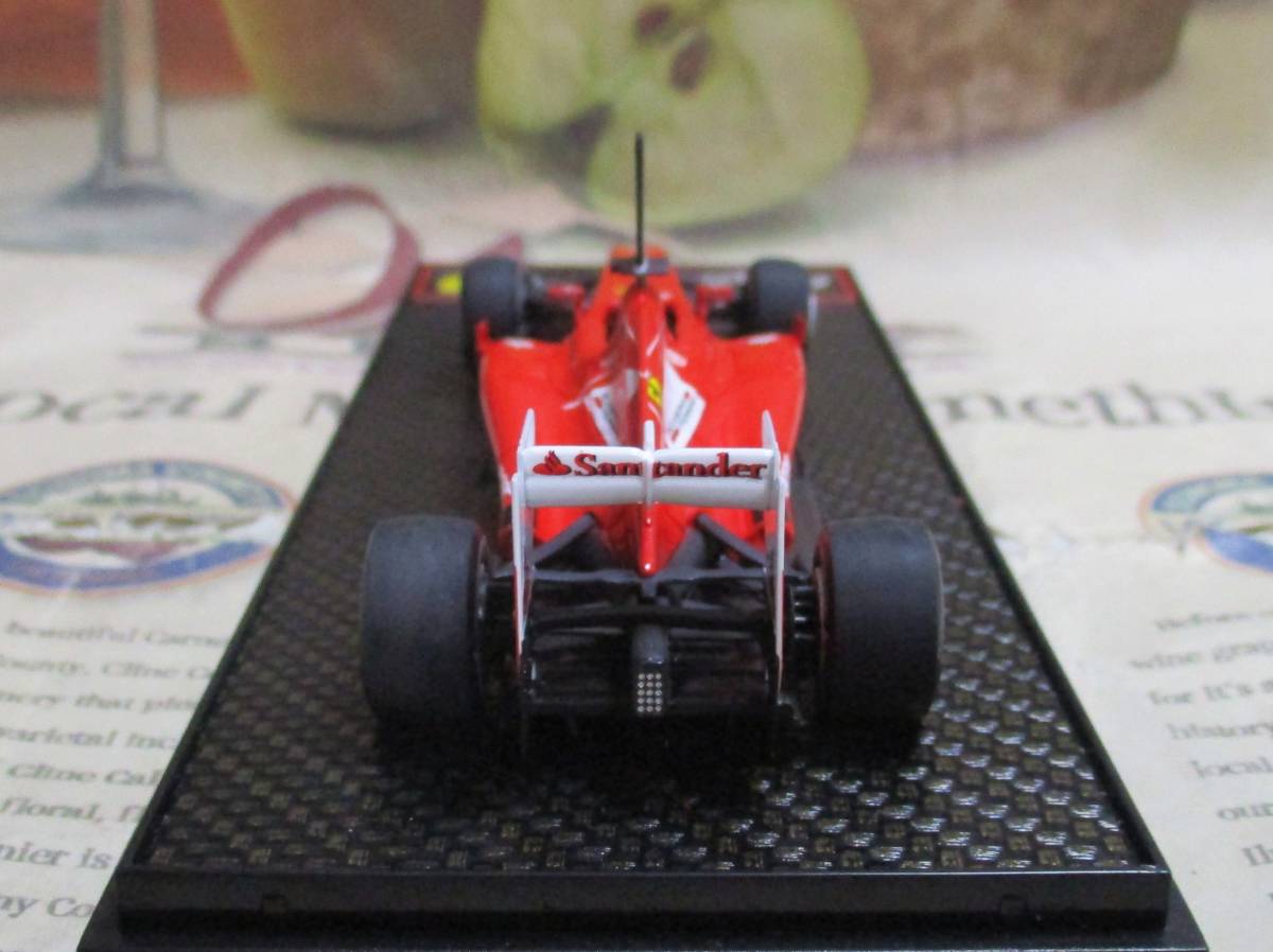 ★レア絶版*世界200台*BBR*1/43*Ferrari F2012 Test Jerez*Fernando Alonso*フェラーリ≠MR_画像4