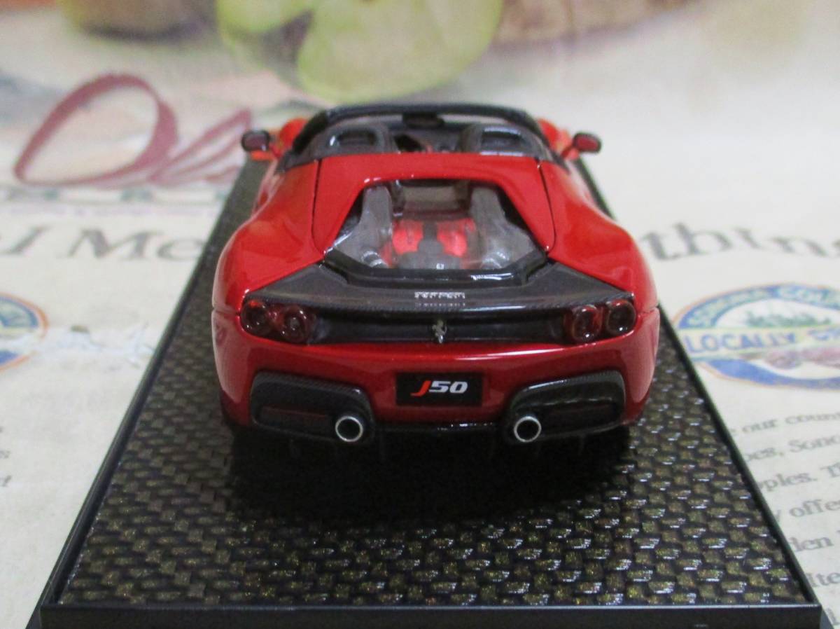 * rare *BBR*1/43*Ferrari J50 2016 red * Ferrari Japan 50 anniversary commemoration ≠MR