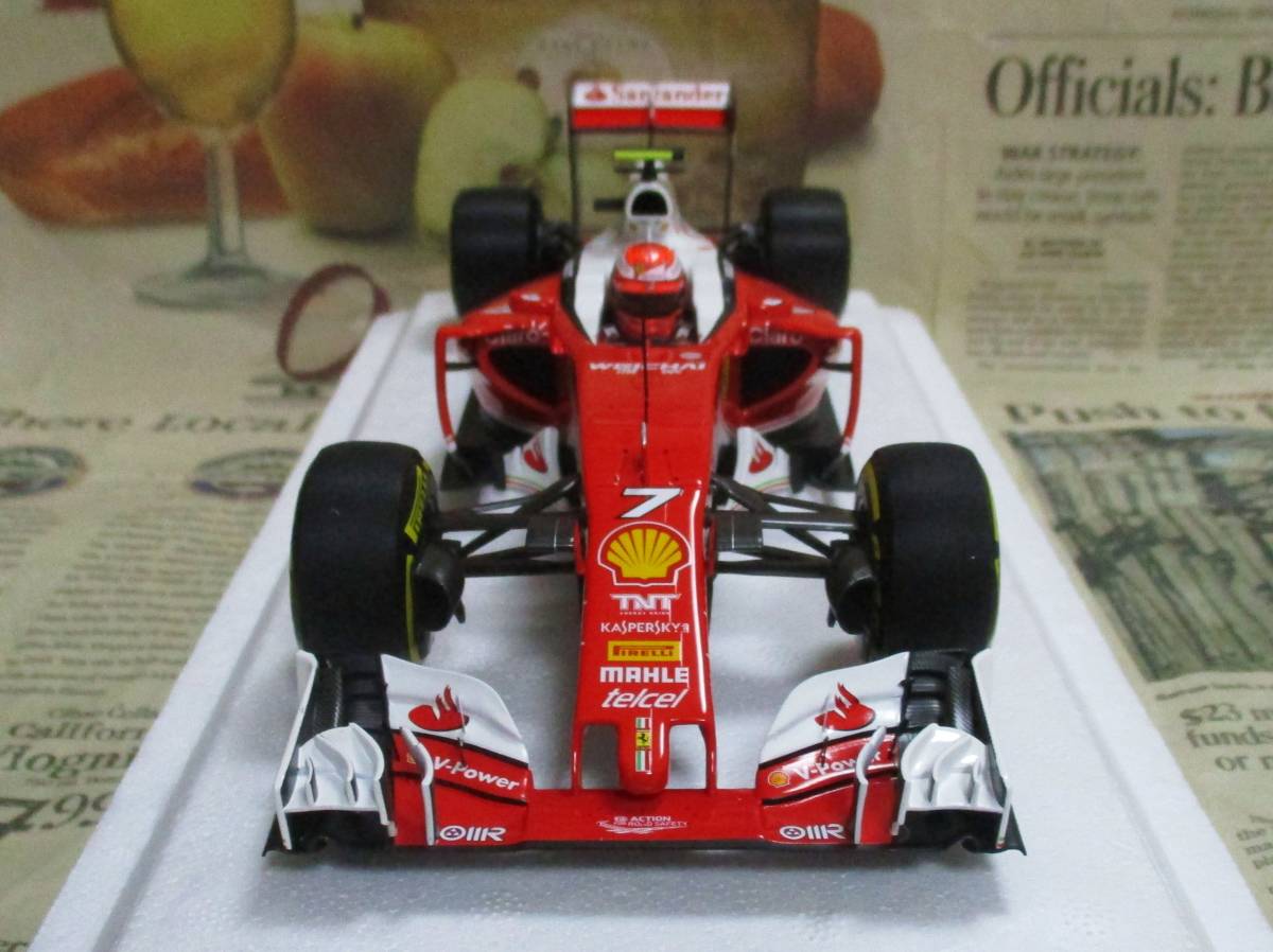 * out of print *BBR*1/18*Ferrari SF16-H #7 2016 Australian GP*Kimi Raikkonen*lai connector n≠MR