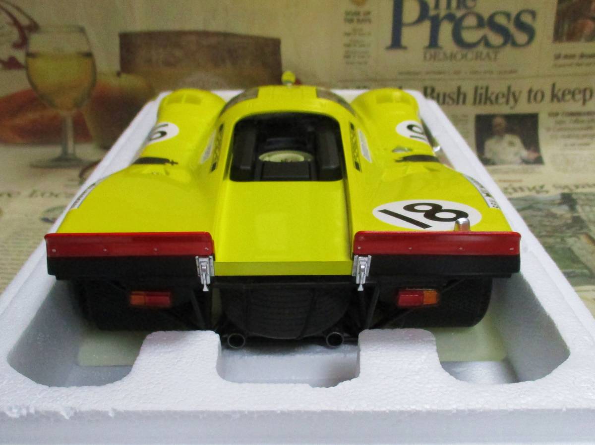 ★レア絶版*Minichamps PMA*1/12*Porsche 917K #18 1970 Le Mans 24h イエロー*ポルシェ_画像4
