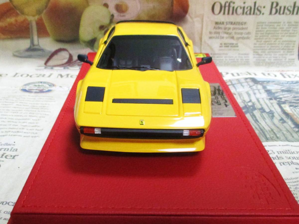 * ultra rare out of print * world 48 pcs *BBR*1/18*Ferrari 208 GTB Turbo 1982jaro modena ≠MR