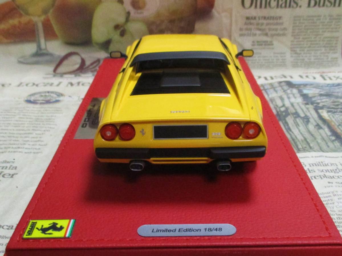* ultra rare out of print * world 48 pcs *BBR*1/18*Ferrari 208 GTB Turbo 1982jaro modena ≠MR