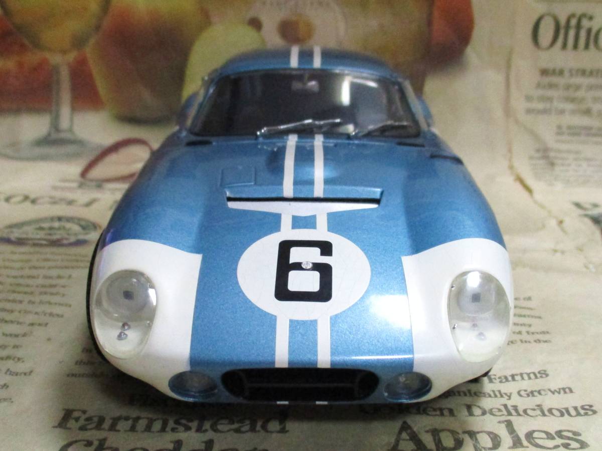 * очень редкий распроданный *EXOTO*1/18*1964 Shelby Cobra Daytona Coupe #6 1964 Le Mans 24h