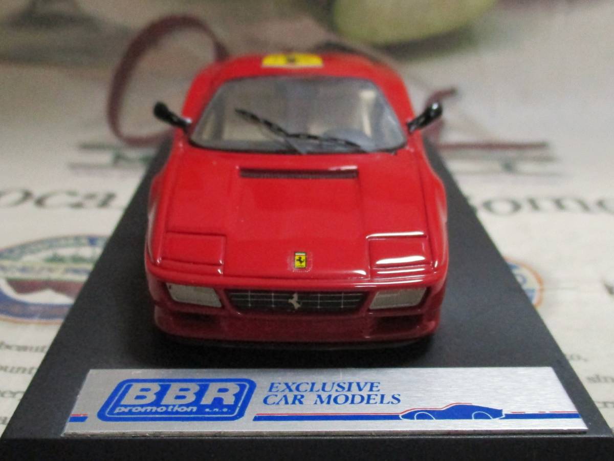 ★レア絶版*BBR*1/43*1992 Ferrari 512TR レッド*フェラーリ55周年≠MR_画像3