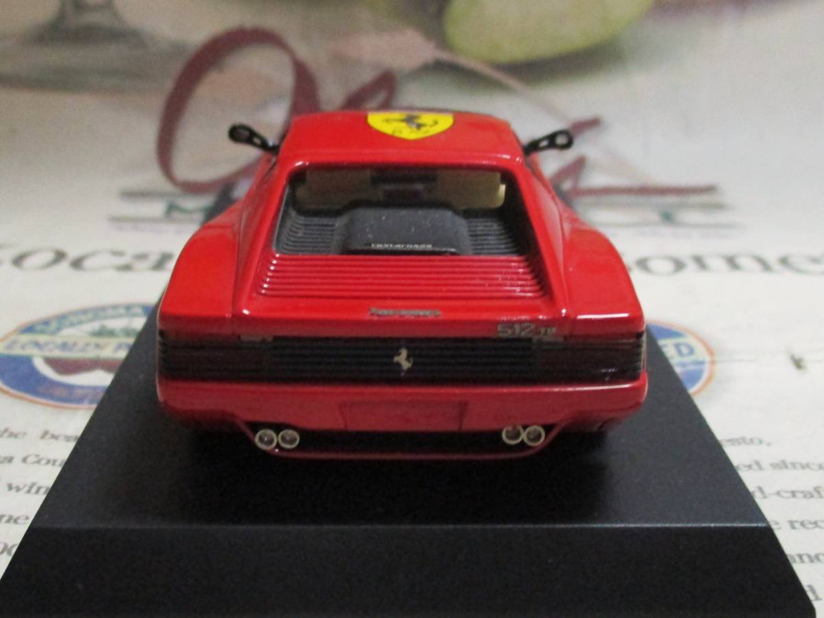 ★レア絶版*BBR*1/43*1992 Ferrari 512TR レッド*フェラーリ55周年≠MR_画像4