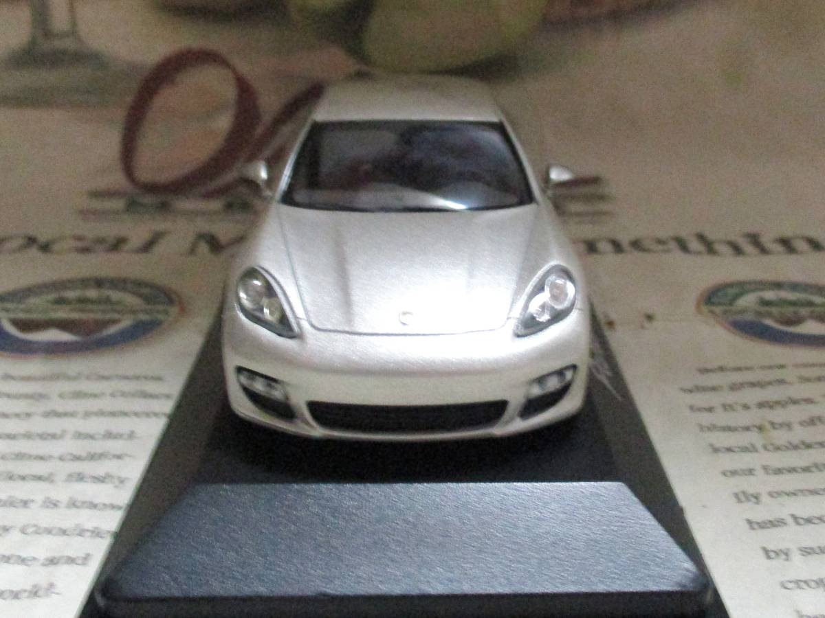 * распроданный * дилер ограничение *Minichamps PMA*1/43*Porsche Panamera Turbo 2010 серебряно-металлический 