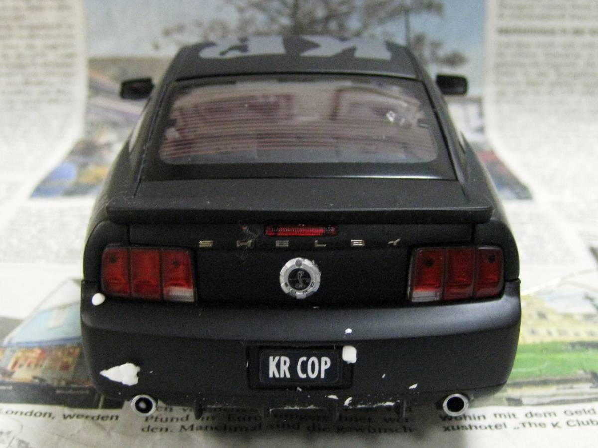 * распроданный * Franklin Mint *1/24*2008 Shelby Mustang 500KR Police Cruiser