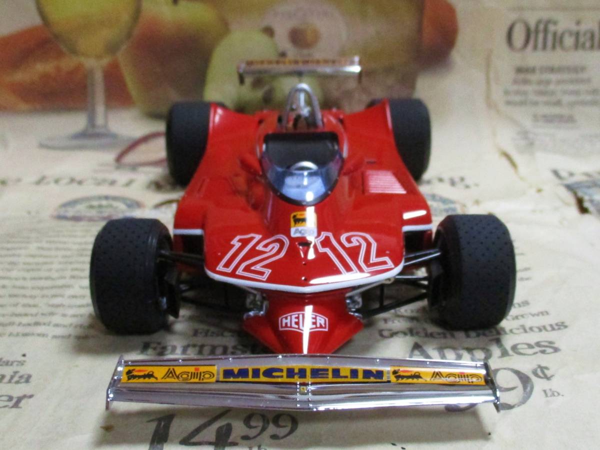 ☆激レア絶版*EXOTO*1/18*1979 Ferrari 312T4 #12 1979 French ☆激レア絶版*EXOTO*1/18*1979 Ferrari 312T4 #12 1979 French