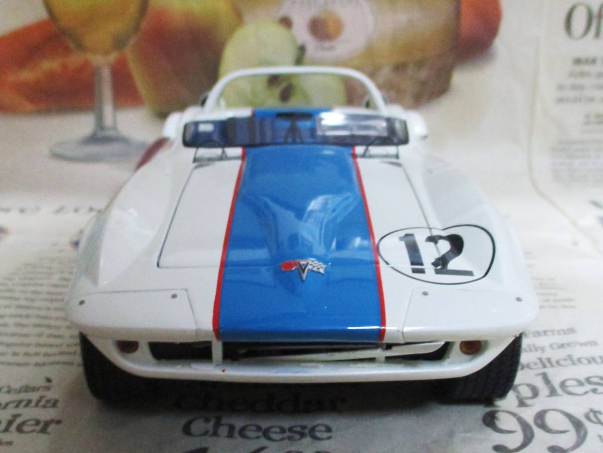 * очень редкий распроданный *EXOTO*1/18*1966 Chevy Corvette Grand Sport Roadster #12