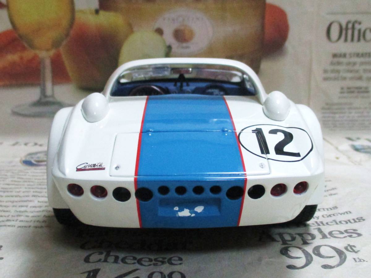 * очень редкий распроданный *EXOTO*1/18*1966 Chevy Corvette Grand Sport Roadster #12