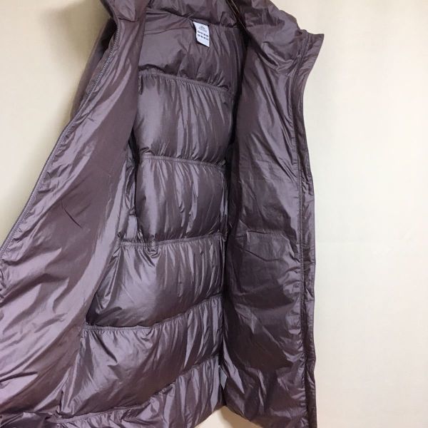 [adidas] Adidas ... down coat S size lady's purple series long height real down 