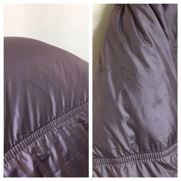 [adidas] Adidas ... down coat S size lady's purple series long height real down 