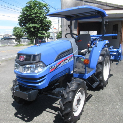 【1位受賞記念セール】 福岡■ イセキ 4WD トラクター ATK250-U 良品 25馬力 328時間 スーパーフルターン バックアップ 逆転 ■ DA21081760_画像4