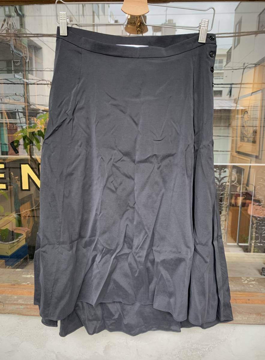 ☆未使用☆CARVEN☆カルヴェン☆ロング☆スカート☆ストレッチ☆シルク