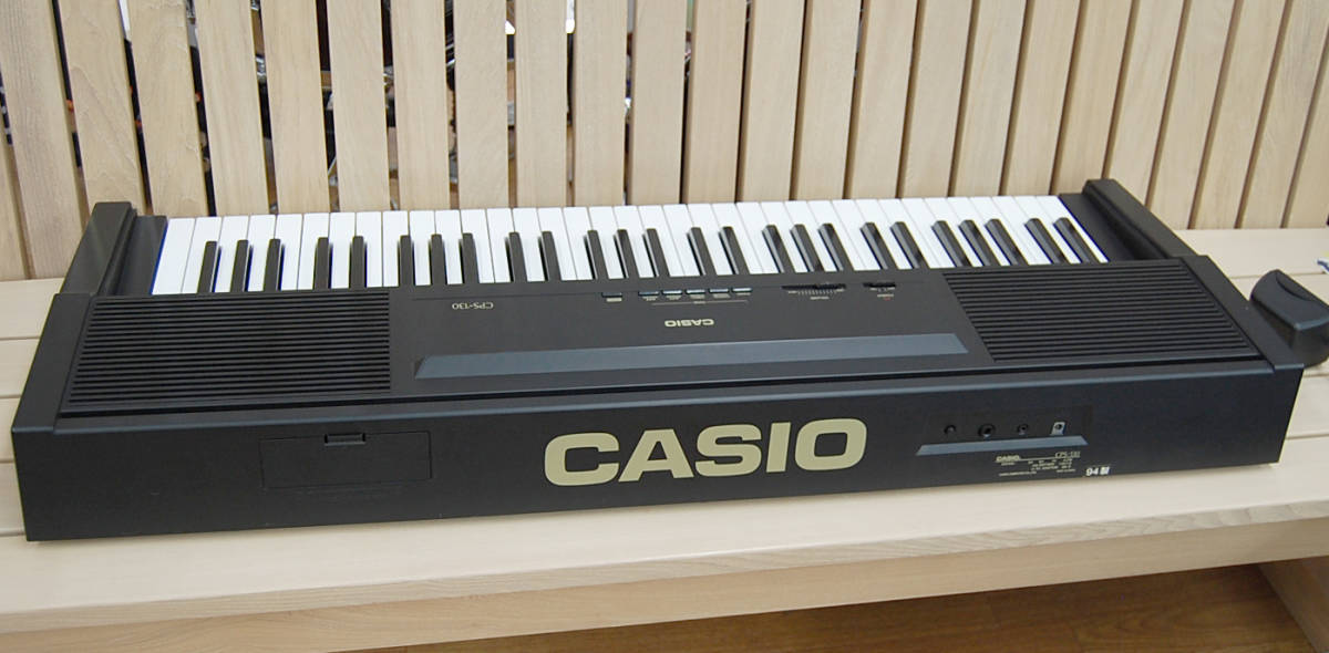 カシオ 電子ピアノ 61鍵盤 CPS-130 電源アダプタあり 動作確認済み CASIO 電子キーボード デジタルピアノ 札幌_画像2