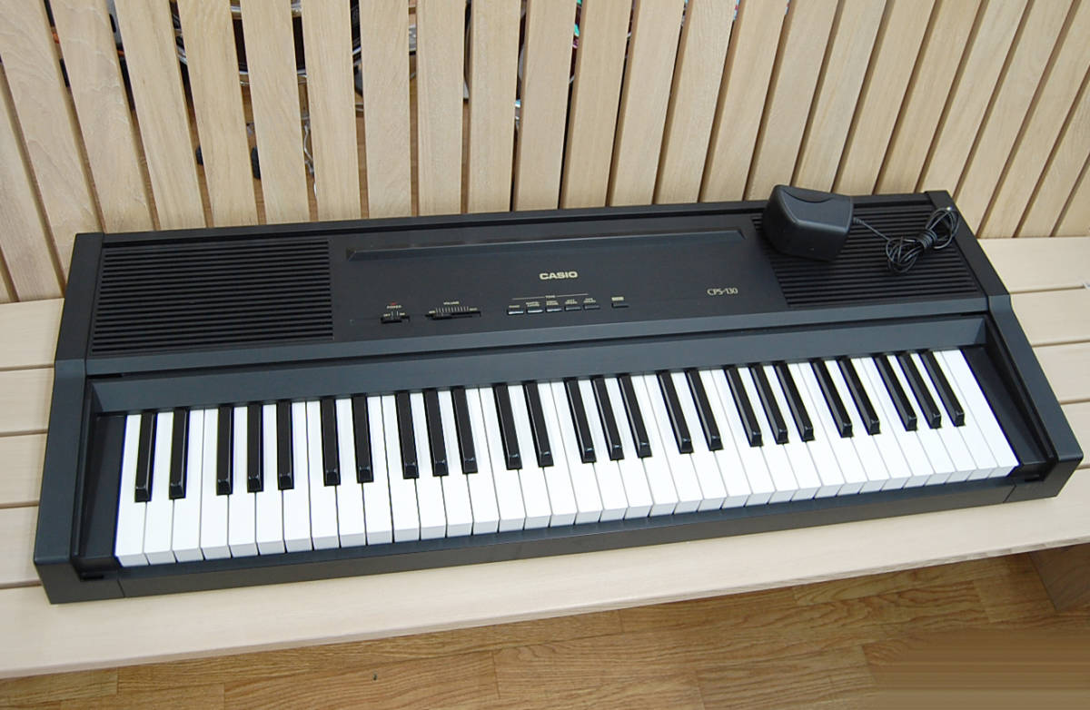 カシオ 電子ピアノ 61鍵盤 CPS-130 電源アダプタあり 動作確認済み CASIO 電子キーボード デジタルピアノ 札幌_画像1