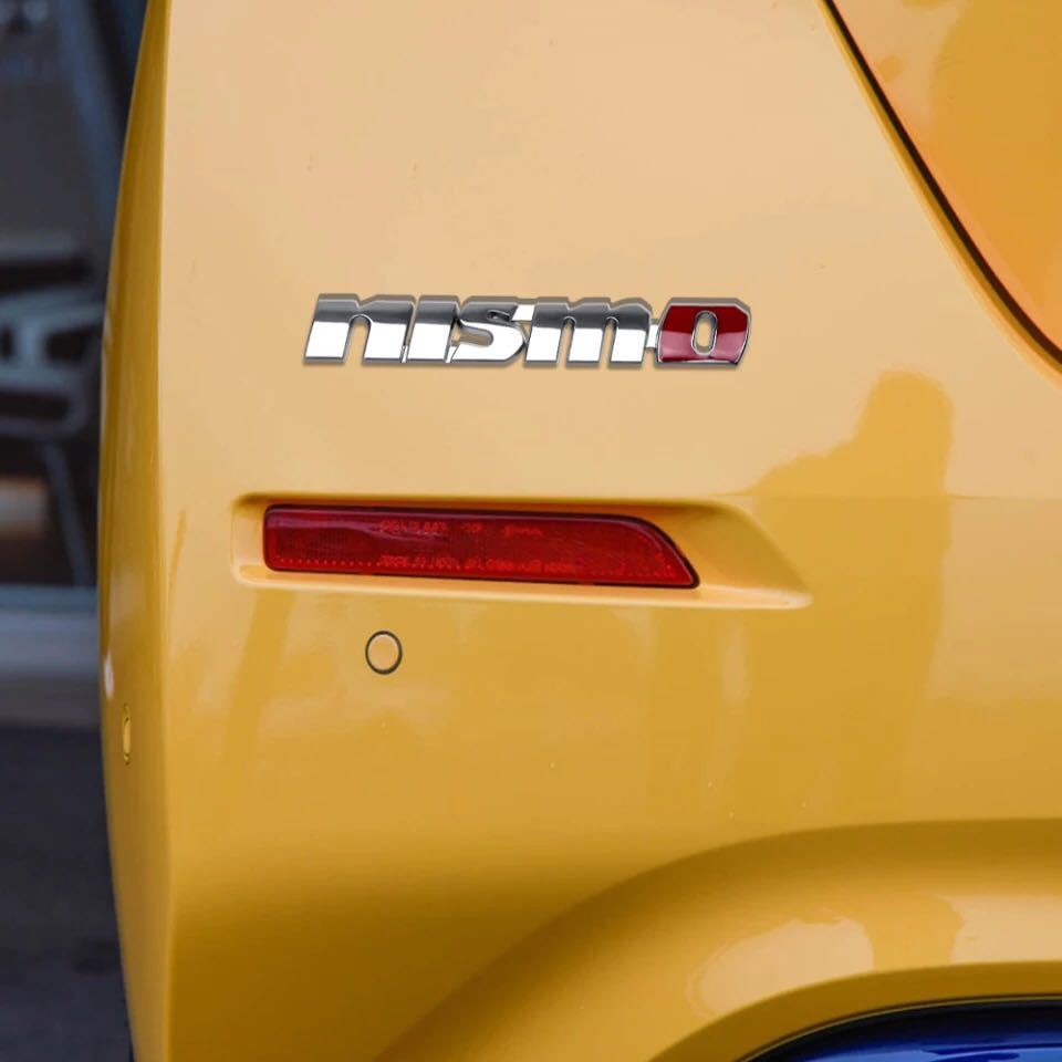 NISMO ニスモ エンブレム ステッカー スカイライン セレナ ノート エクストレイル フェアレディZ GT-R リーフ エルグランド フーガ シーマ_画像3