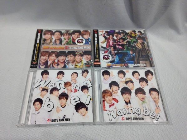 ■z787■ボイメン CD4枚セット BOYS AND MEN 名古屋 ARC of Smile Wanna be_画像1