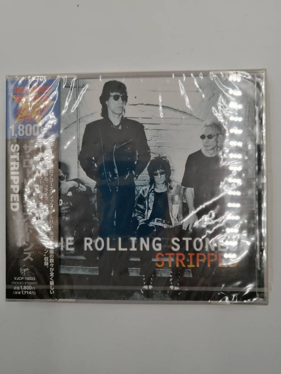 PayPayフリマ｜CD ザ・ローリング・ストーンズ The Rolling Stones 裸の獣達 STRIPPED 初回盤 日本盤 未開封