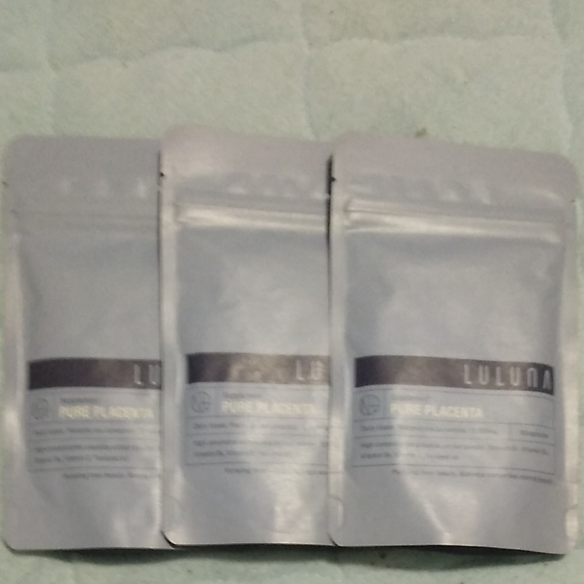LULUNA PURE PLACENTA ルルーナ ピュア プラセンタ90粒入り×3ヶ 新品未開封