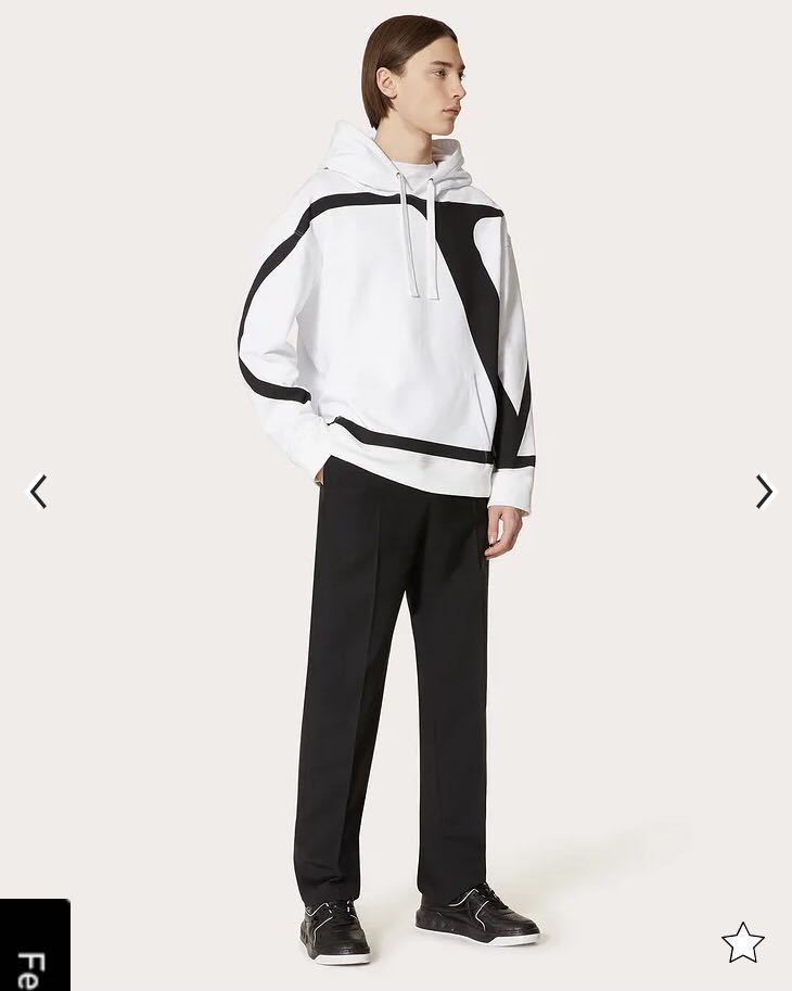 Valentino 【関税込】VLOGO コットン スウェットシャツ 21AW新品】【VALENTINO/ヴァレンティノ】VLOGO シグネチャー