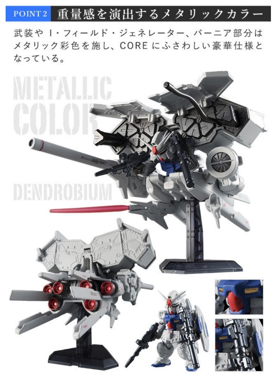 ガンダムコンバージコア  デンドロビウム  GUNDAM CONVERGE Core  プレミアムバンダイ  GP-03D