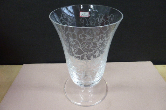 ☆共箱・未使用保管品☆ バカラ クリスタルガラス Baccarat エルナ