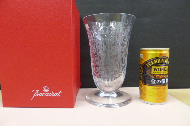 ☆共箱・未使用保管品☆ バカラ クリスタルガラス Baccarat エルナ