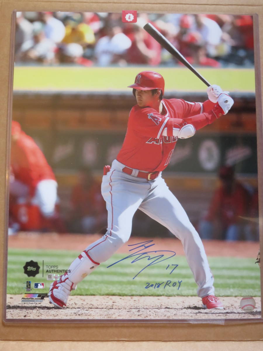 Yahoo!オークション - 大谷 翔平 直筆サイン フォト 16x20 新人 Yahoo!オークション - 大谷 翔平 直筆サイン フォト 16x20 新人