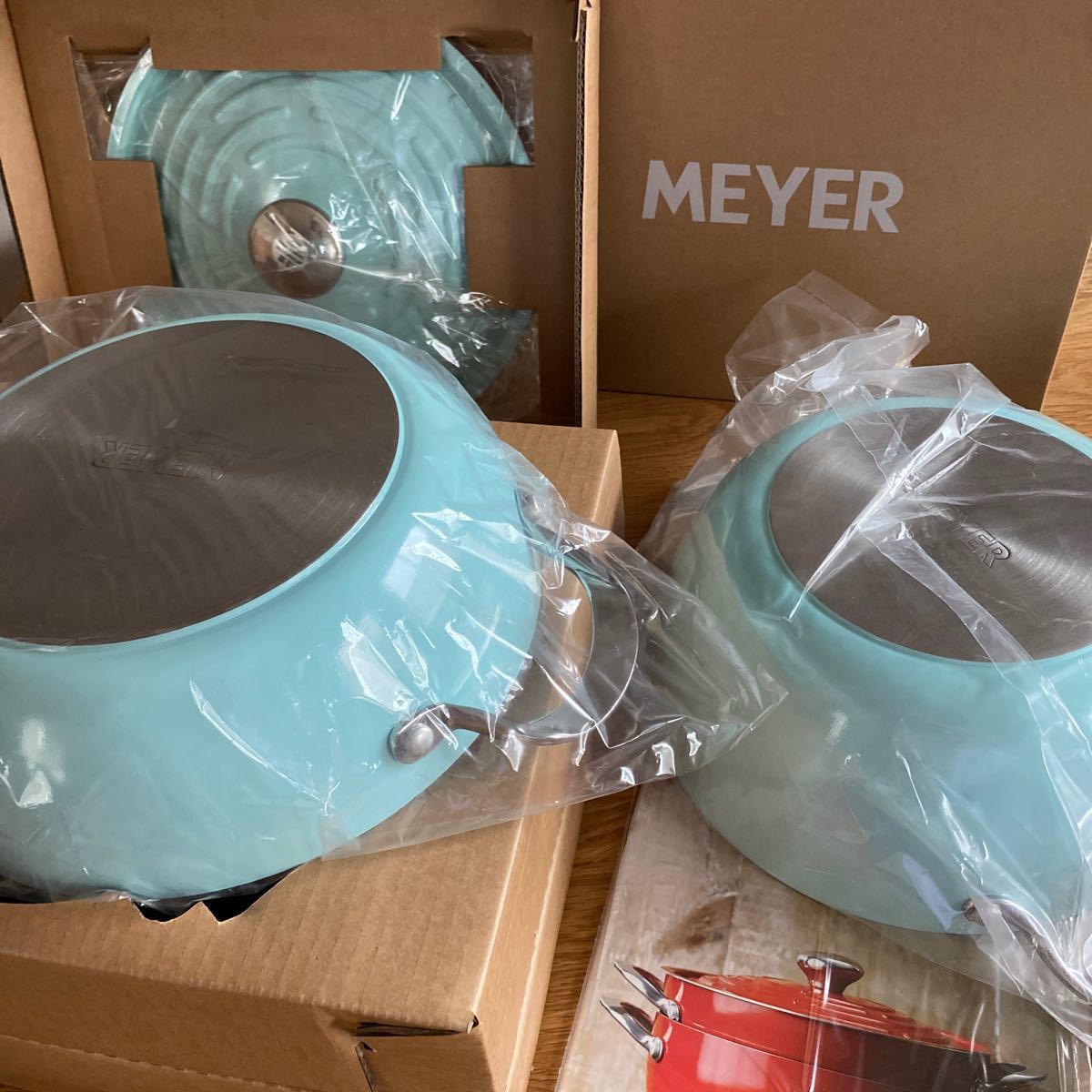 新品　MEYER / マイヤー　ライトポット 24cm レシピ付き