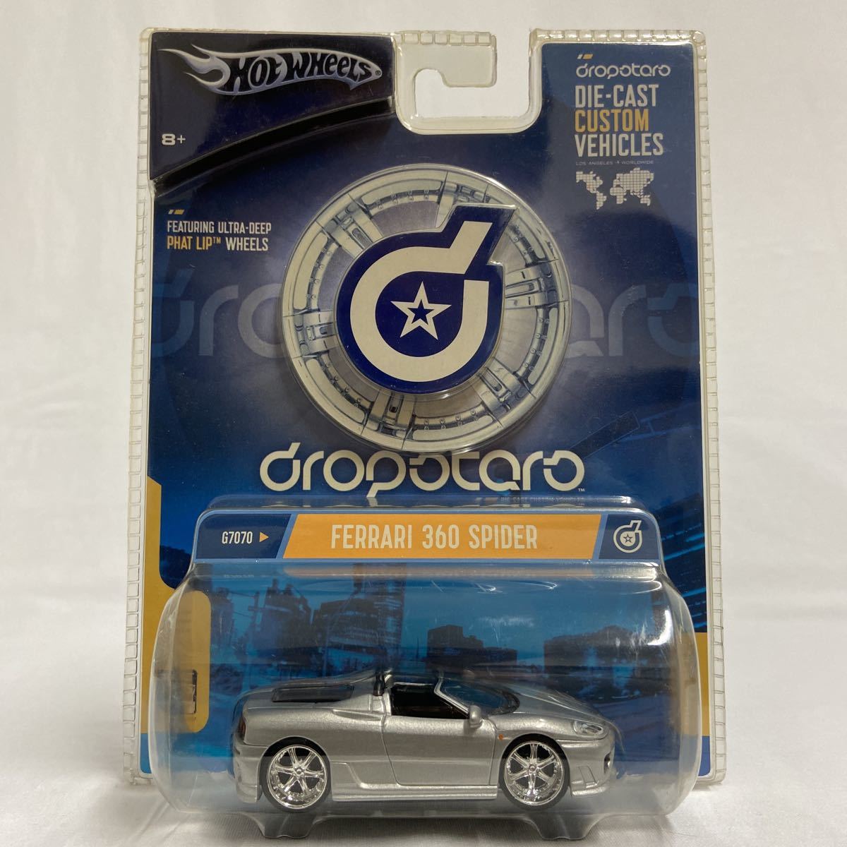 未開封 Hot Wheels Ferrari 360 Spider シルバー ホットウィール フェラーリ スパイダー シルバー カスタム HW ミニカー モデルカー