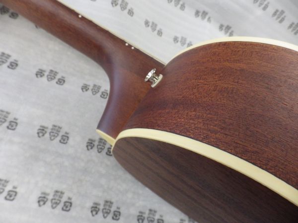 新品未使用品　Fender フェンダー ミニアコースティックギター　Sonoran Mini　オールマホガニー　メーカー保証2年付　_画像8