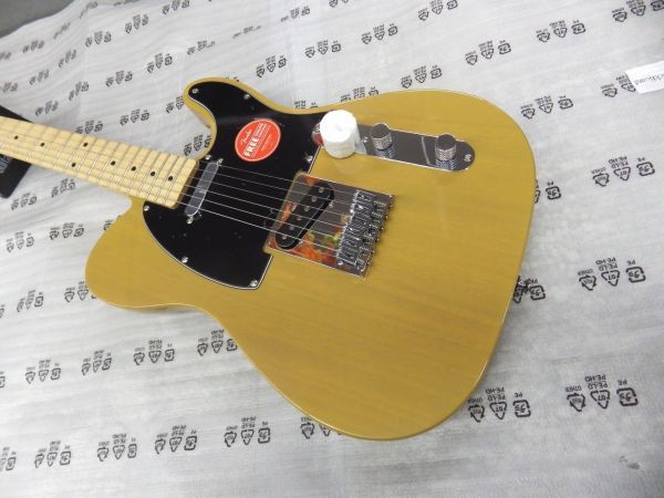 Squier by Fender Affinity Series Telecaster　テレキャスター　エレキギター Maple Fingerboard　Butterscotch Blonde_画像1
