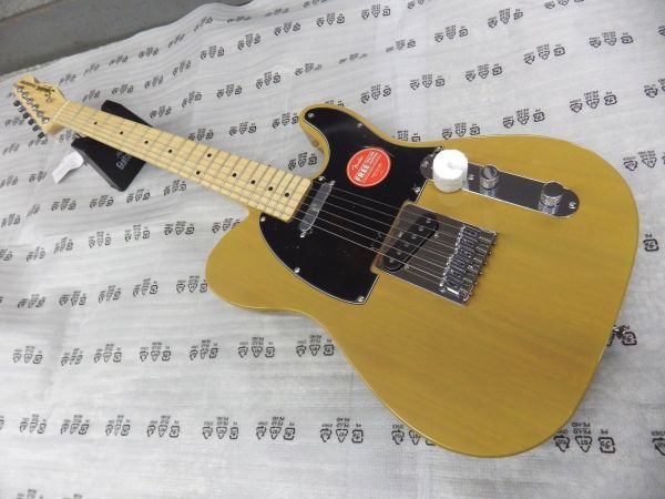 Squier by Fender Affinity Series Telecaster　テレキャスター　エレキギター Maple Fingerboard　Butterscotch Blonde_画像2