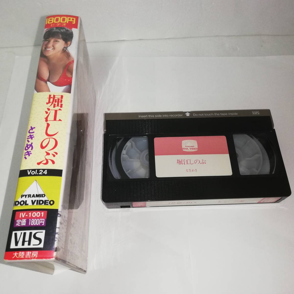 ☆堀江しのぶ　ときめき ☆VHS ☆ピラミッド社 大陸書房　☆昭和62年発行 ☆送料無料_画像5