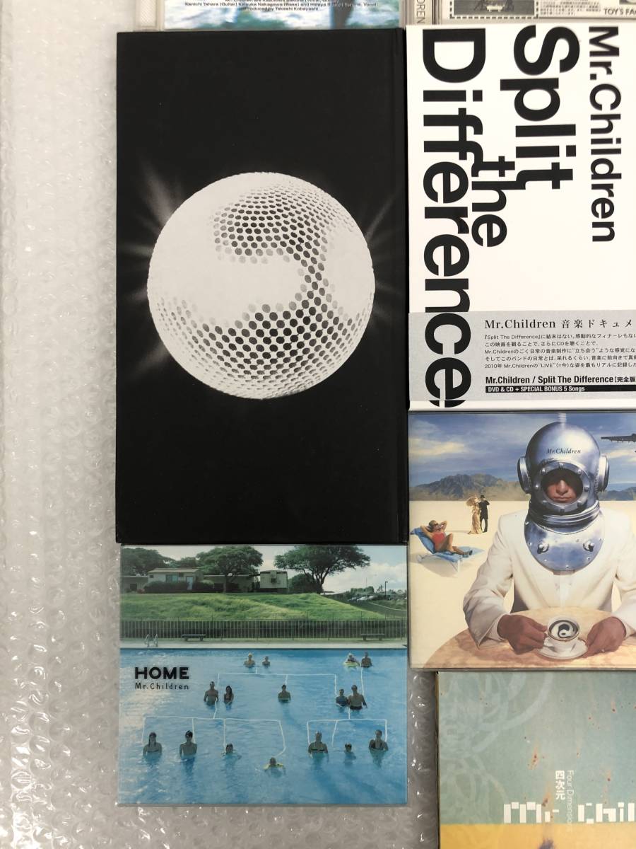 MR.CHILDREN ミスターチルドレン CD 23点 DVD 1点 関連作品あり 尾崎豊 ウカスカジー SENSE B-SIDE 四次元 Q クリスタルメロディー 他